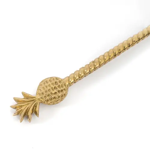 Bazar Bizar The Pineapple Long Spoon - Gold