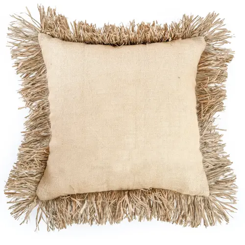 Bazar Bizar The Jute Bonita Cushion Cover - Natural - 60x60