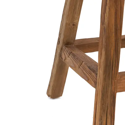 Bazar Bizar The  Shibori Bar Stool - Natural