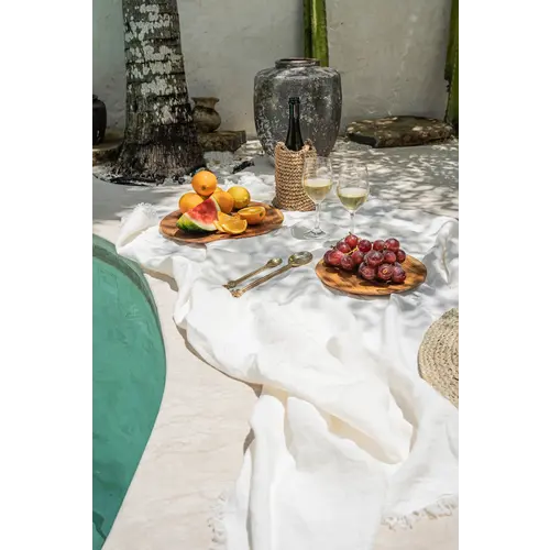 Bazar Bizar The Linen Tablecloth - White - 150x200