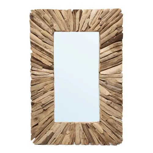 Bazar Bizar The Driftwood Framed Mirror - Natural - M