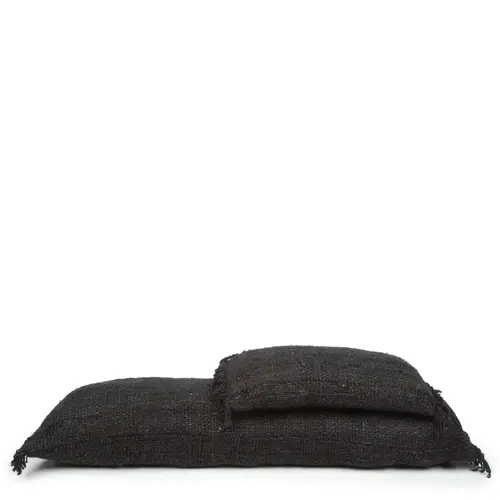 Bazar Bizar The Oh My Gee Cushion Cover - Black Navy - 30x50