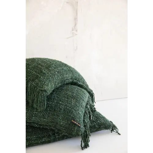 Bazar Bizar The Oh My Gee Cushion Cover - Forest Green - 30x50