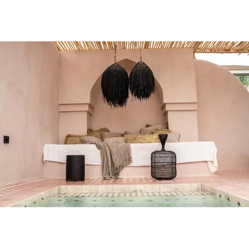 Bazar Bizar De Tribe Kruk - Naturel Zwart