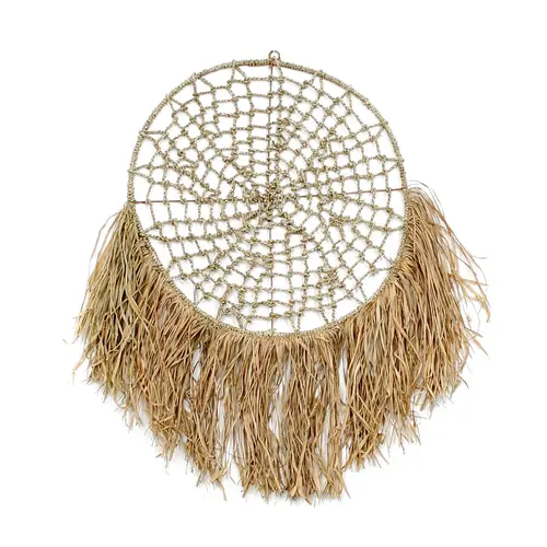 Bazar Bizar The Raffia Dromenvanger - Natural