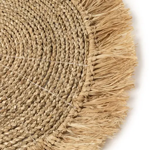 Bazar Bizar The Seagrass Raffia Placemat - Natural