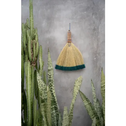 Bazar Bizar The Sweeping Brush - Natural Turquoise