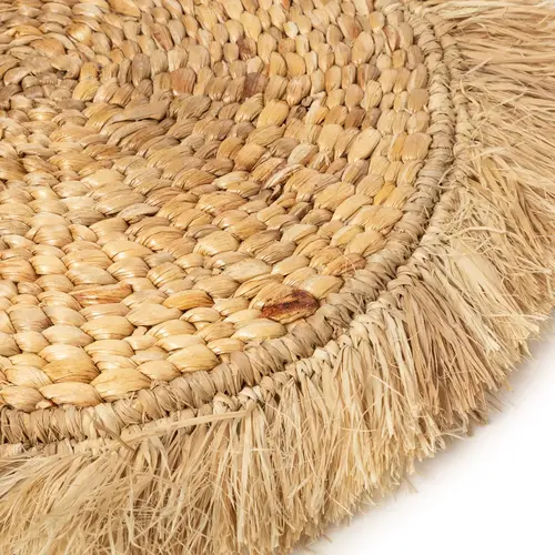 Bazar Bizar De Water Hyacinth Raffia Placemat - Naturel