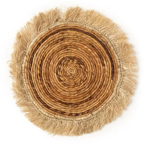 Bazar Bizar The Banana Raffia Placemat - Natural