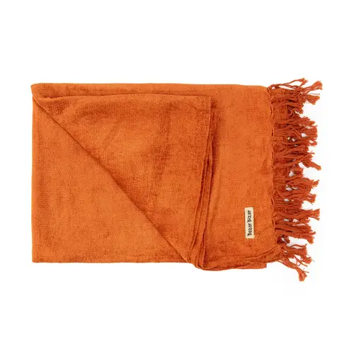 Bazar Bizar The s'il vous Plaid - Rust Velvet