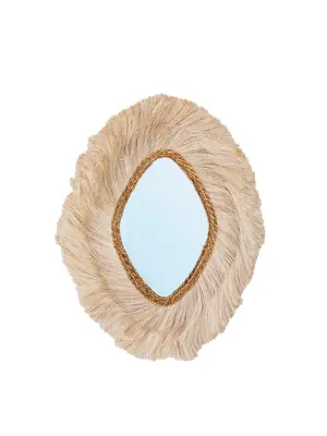 Bazar Bizar De La Duchessa Mirror - Natural - L Bazar Bizar De La Duchessa Mirror - Natural - L