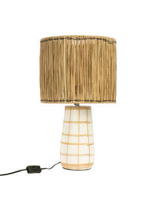Bazar Bizar The Molokai Table Lamp - White Natural Bazar Bizar The Molokai Table Lamp - White Natural