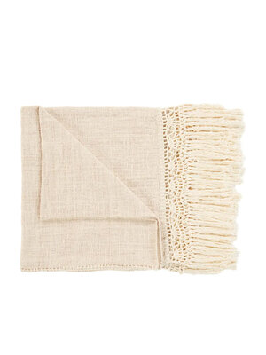 Bazar Bizar The Gypsy Bed Throw - Natural