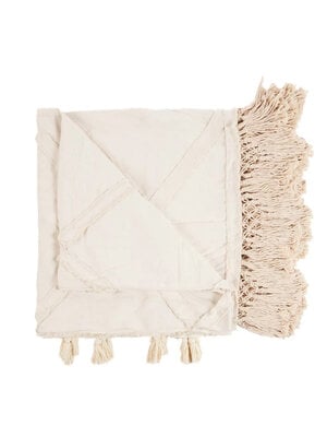 Bazar Bizar The Berber Bedsprei- Natural