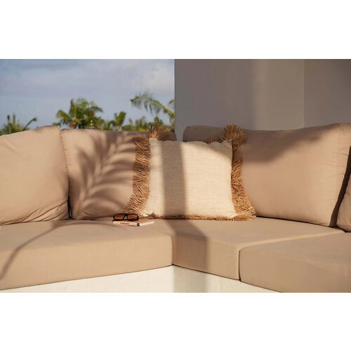 Bazar Bizar Kussen Saint Tropez  - Natural Wit - L