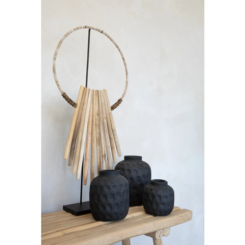 Bazar Bizar De Wooden Sticks op Stand - Naturel