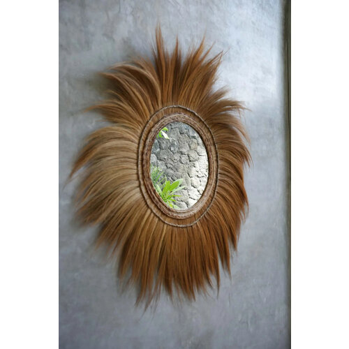 Bazar Bizar Spiegel the Mufasa Mirror - Natural - XL