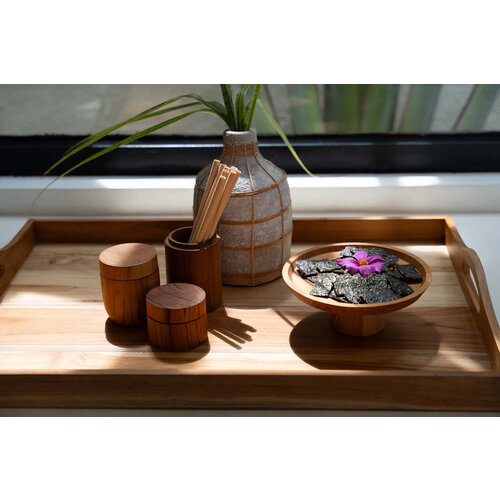 Bazar Bizar Taart Plateau The Teak Root Cake Dish - S Bazar Bizar Taart Plateau The Teak Root Cake Dish - S