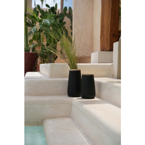 Bazar Bizar De Sneaky Vaas - Zwart Naturel - S