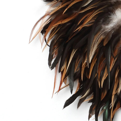 Bazar Bizar Decoratiestuk The Coastal Juju op Standaard - Zwart Bruin- S