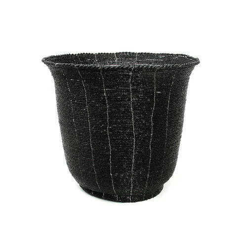 Bazar Bizar Mand The Beaded Bowl High - Zwart - L