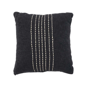 Bazar Bizar The Drizle Kussenhoes - Black White Bazar Bizar The Drizle Kussenhoes - Black White