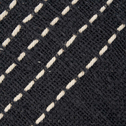 Bazar Bizar The Drizle Kussenhoes - Black White