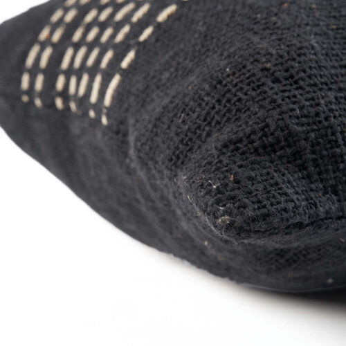 Bazar Bizar The Drizle Kussenhoes - Black White