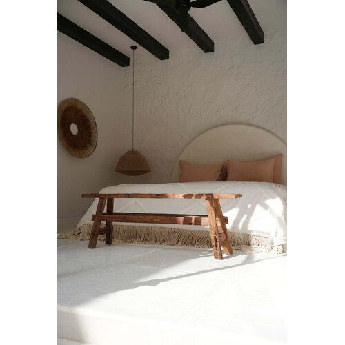 Bazar Bizar De Beauteous Rustieke Bank - Naturel