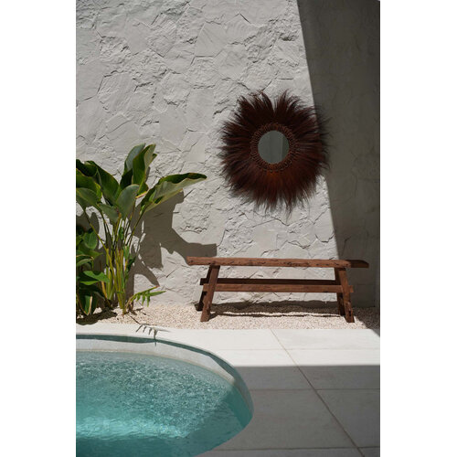 Bazar Bizar De Beauteous Rustieke Bank - Naturel