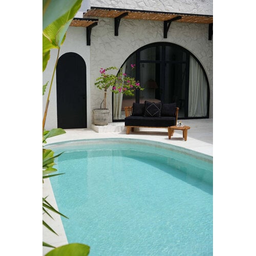 Bazar Bizar De Kasbah Kussenhoes - Zwart Wit