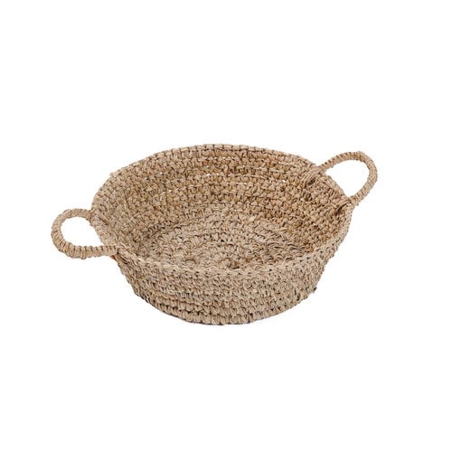 Bazar Bizar De Raffia Mand - Naturel - S