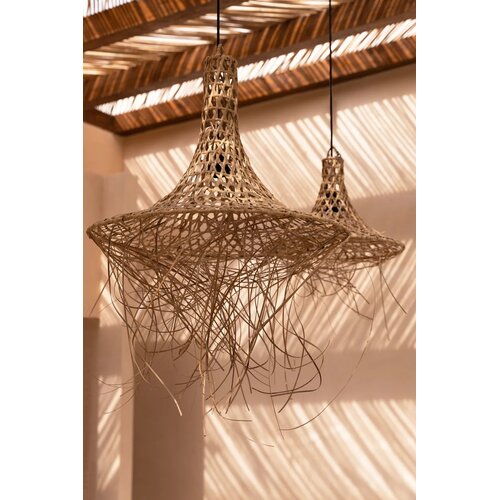 Bazar Bizar Lamp the Mykonos Pendant - Natural - L Bazar Bizar Lamp the Mykonos Pendant - Natural - L