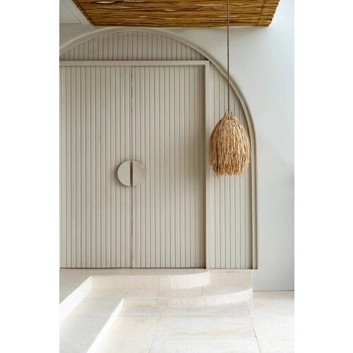 Bazar Bizar Hanglamp the Rattan Shaggy - Natural - M