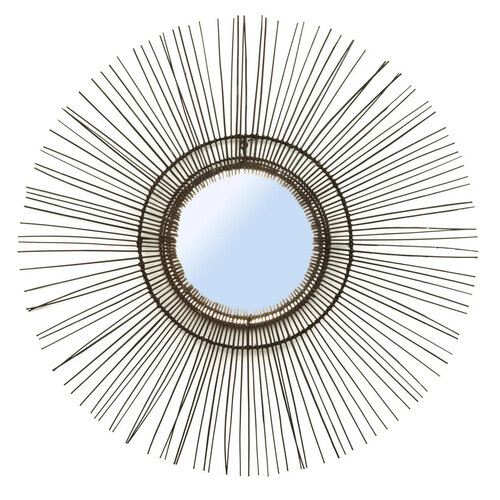 Bazar Bizar Spiegel The Tropical Mirror - Zwart - L