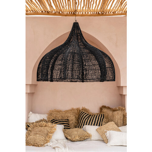 Bazar Bizar Hanglamp The Whipped Pendant - Zwart - XL Bazar Bizar Hanglamp The Whipped Pendant - Zwart - XL