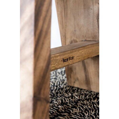 Bazar Bizar De Seagrass Tapijt - Naturel Zwart - 200x300