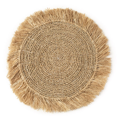Bazar Bizar De Seagrass Raffia Placemat - Naturel Bazar Bizar De Seagrass Raffia Placemat - Naturel