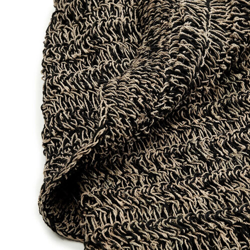 Bazar Bizar De Seagrass Tapijt - Naturel Zwart - 200x300