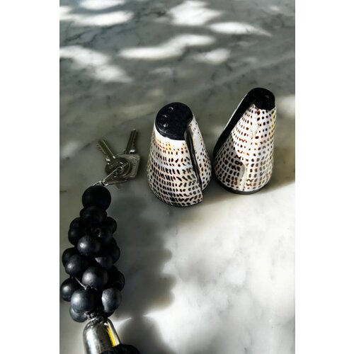 Bazar Bizar De Zout en Peppa Schelpen Set - Set van 2