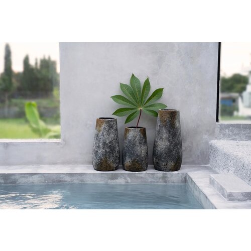 Bazar Bizar De Spooky Vaas - Antiek Grijs - L Bazar Bizar De Spooky Vaas - Antiek Grijs - L