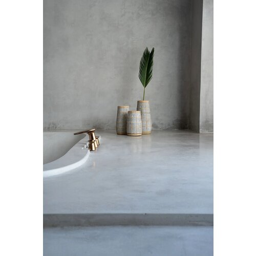 Bazar Bizar De Cutie Vaas - Betongrijs Naturel - M Bazar Bizar De Cutie Vaas - Betongrijs Naturel - M