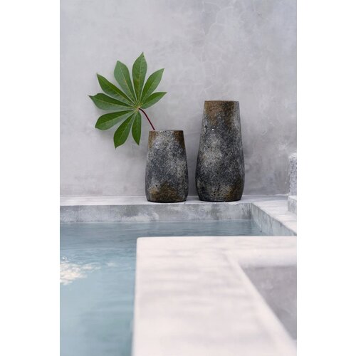 Bazar Bizar De Spooky Vaas - Antiek Grijs - S Bazar Bizar De Spooky Vaas - Antiek Grijs - S