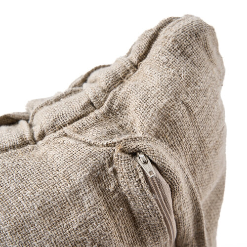 De Linen Crosier Kussensloop - Naturel De Linen Crosier Kussensloop - Naturel