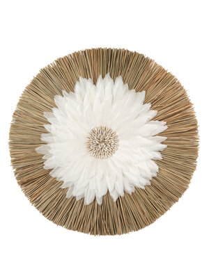 Bazar Bizar Antwerp The Alang Feather Juju - Natural White