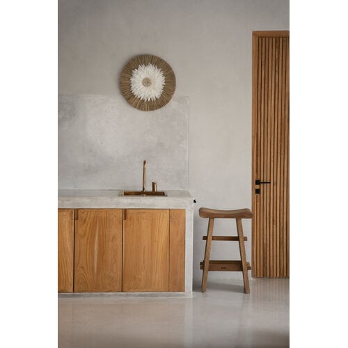 Bazar Bizar Antwerp De Alang Feather Juju - Naturel Wit