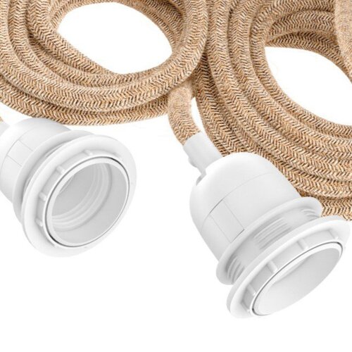 Bazar Bizar Fittings Plafond Lampen - Natural Wit - 3 Fittings