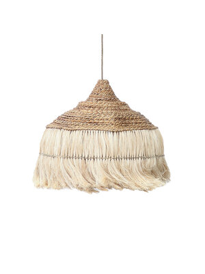 Bazar Bizar Antwerp The Abaca Hoola Pendant - Natural - L Bazar Bizar Antwerp The Abaca Hoola Pendant - Natural - L