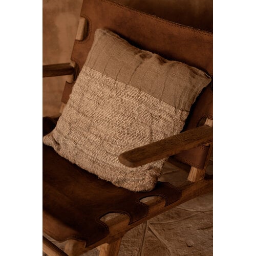 Bazar Bizar Antwerp De Linen Edit Kussensloop - Naturel