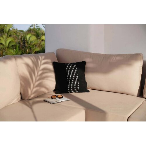 Bazar Bizar The Drizle Kussenhoes - Black White